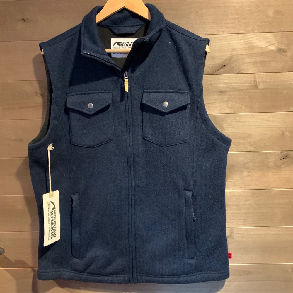 MOUNTAIN KHAKIS Jackson Hole Old Faithful Fleece Vest